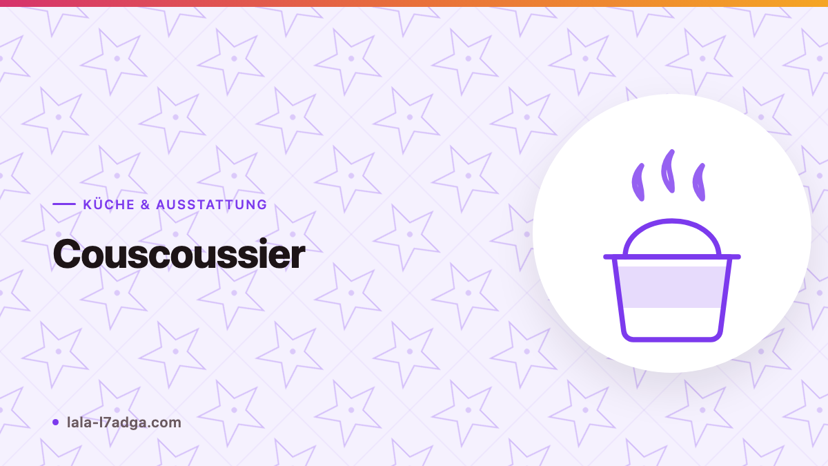 Couscoussier: Braucht man ihn wirklich?