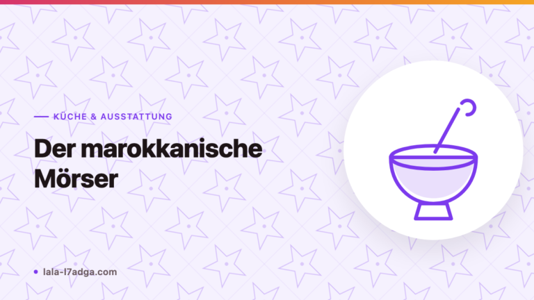 Der marokkanische Mörser: Warum Mahlen von Hand anders schmeckt