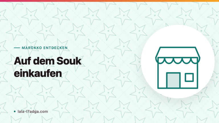 Auf dem Souk einkaufen: Wie Marokkaner Lebensmittel besorgen