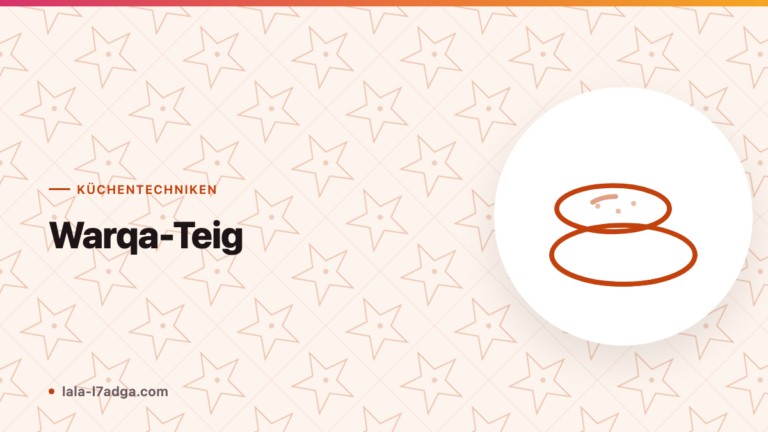 Warqa-Teig: Die hauchdünnen Blätter für Bastilla